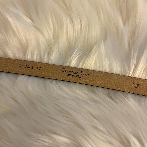 Christian Dior vintage leather belt - Picture 4 of 4